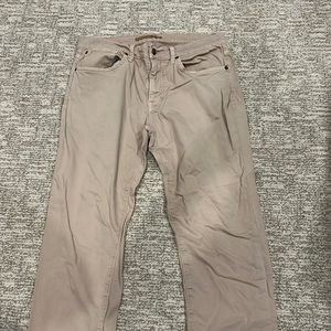 Men’s joes jeans khaki pants 32